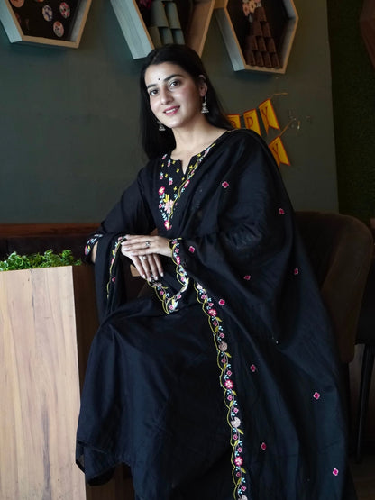 Pakeezah Pink Pure Mul Cotton Anarkali Dress Geetha Creation