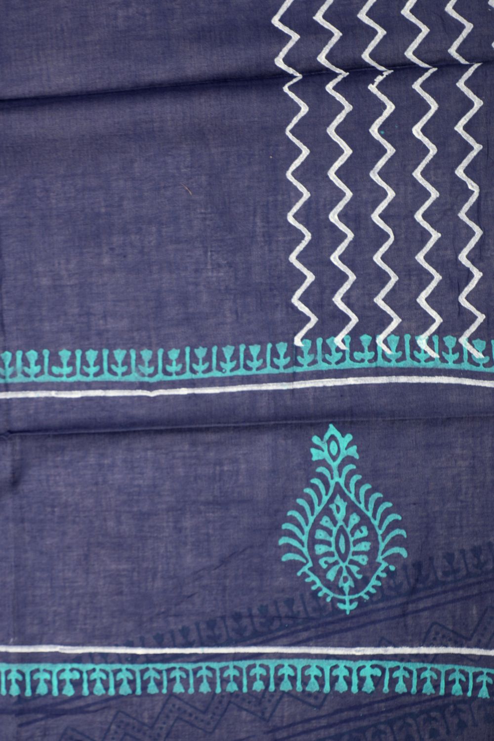 Pure Dawn Pink Flex Cotton Block Printed Suit Set. Geetha Creation