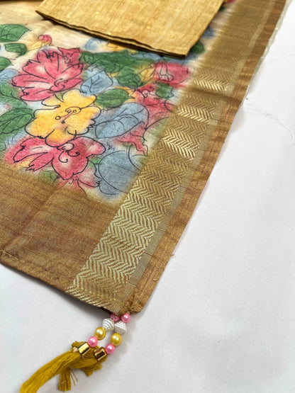 Haldi Mehendi Special Yellow with Floral Ready to Wear Salwar Set