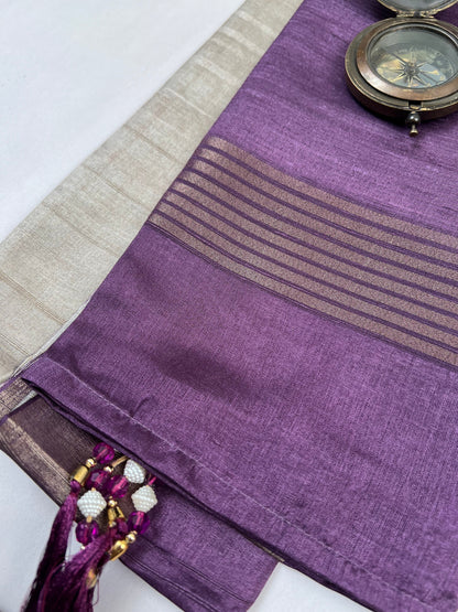 Luxurious Lavender Ready to Wear Silk Kurti Set Geetha Creation
