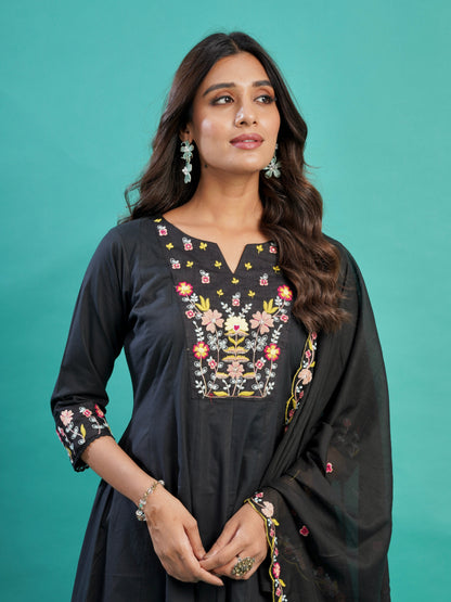 Pakeezah Pink Pure Mul Cotton Anarkali Dress Geetha Creation