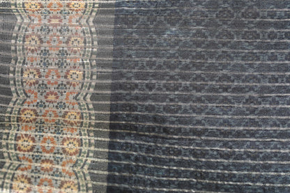 Black Patola Chapa Handloom Tussar Saree C1 Geetha Creation