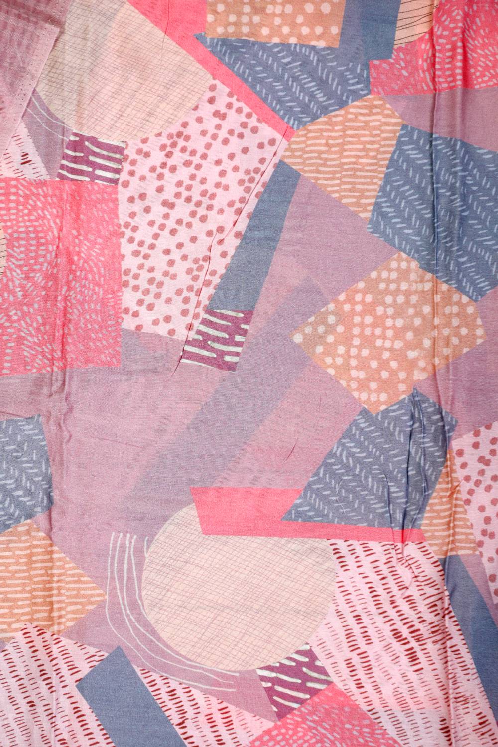 Lavender Mist Geometric Co-ord Unstitched Salwar Set Geetha Creation