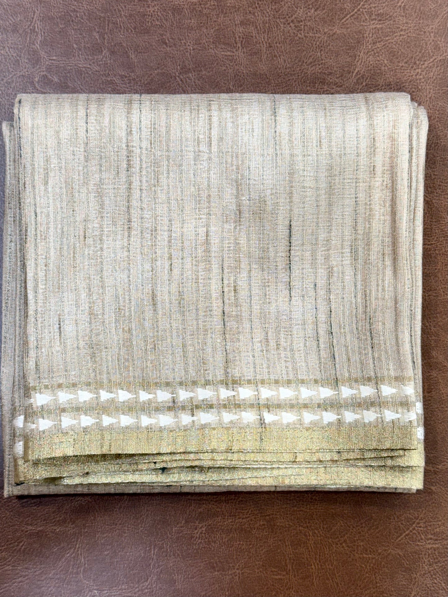 Pride with Elegance Formal Wear Semi Tussar saree Geetha Creation