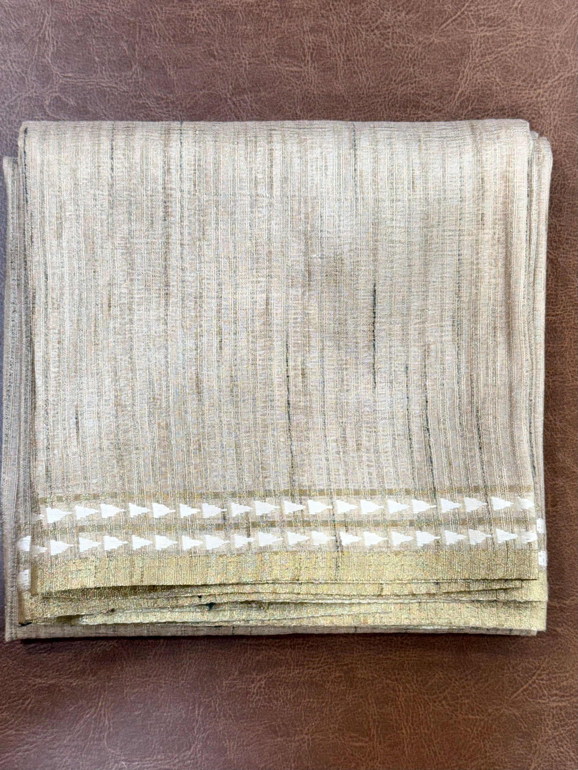 Pride with Elegance Formal Wear Semi Tussar saree Geetha Creation