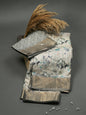 Soft Snow Chapa Handloom Tussar Saree C3