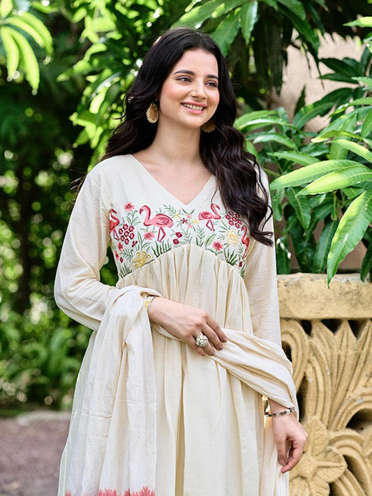 Sahiba in Summer Pure Soft Mul Cotton Dress